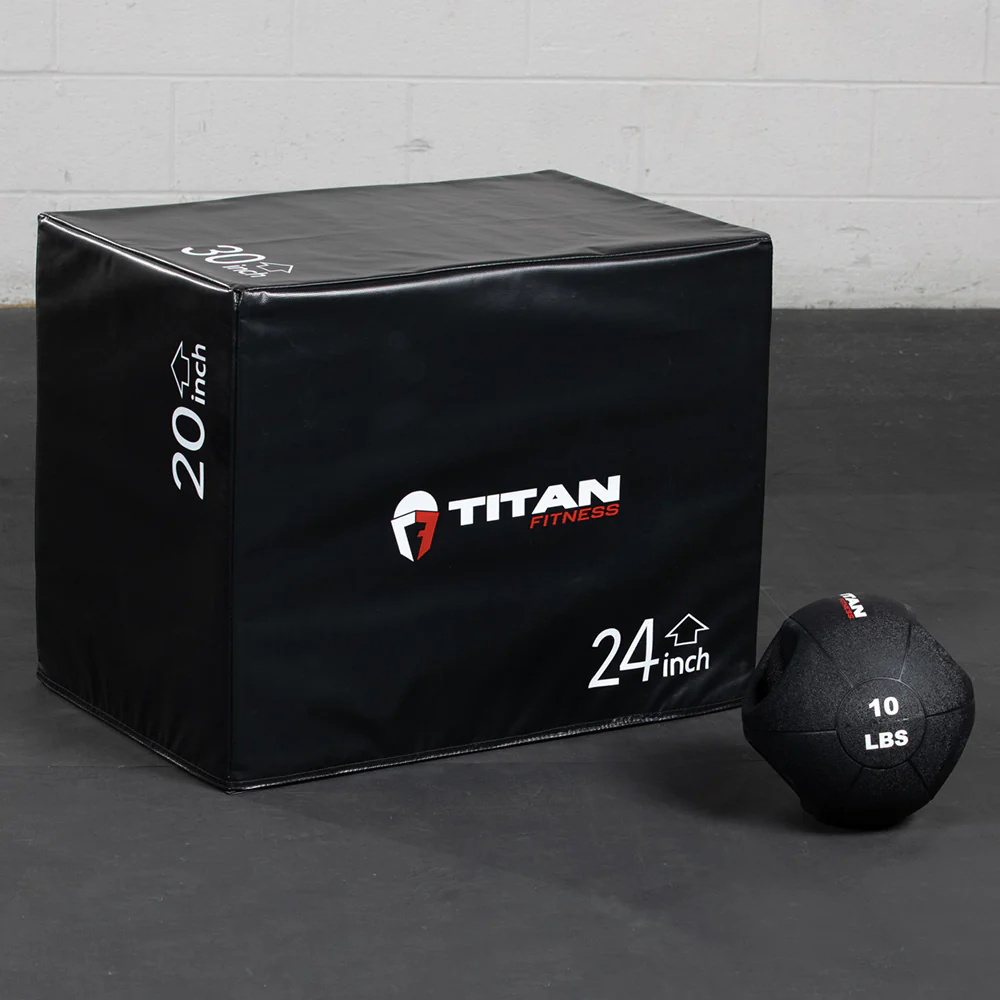 Scratch and Dent, 10 LB Dual Grip Medicine Ball - Image 3