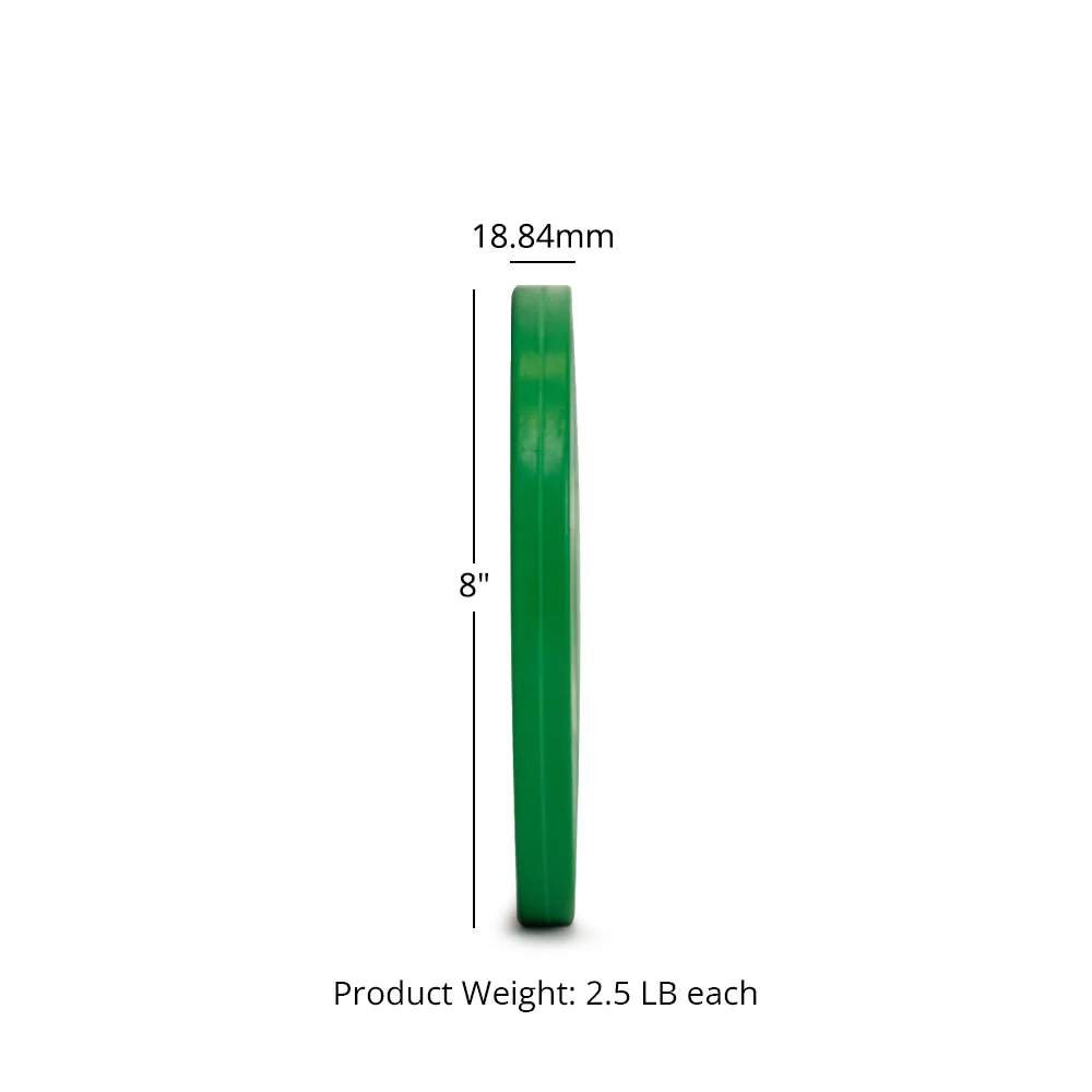 Scratch and Dent, 2.5 LB Pair Color Change Plates - Image 3