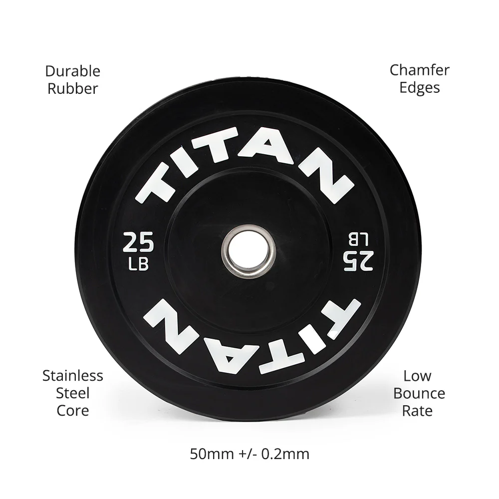 25 LB Pair Economy Bumper Plates - Image 7