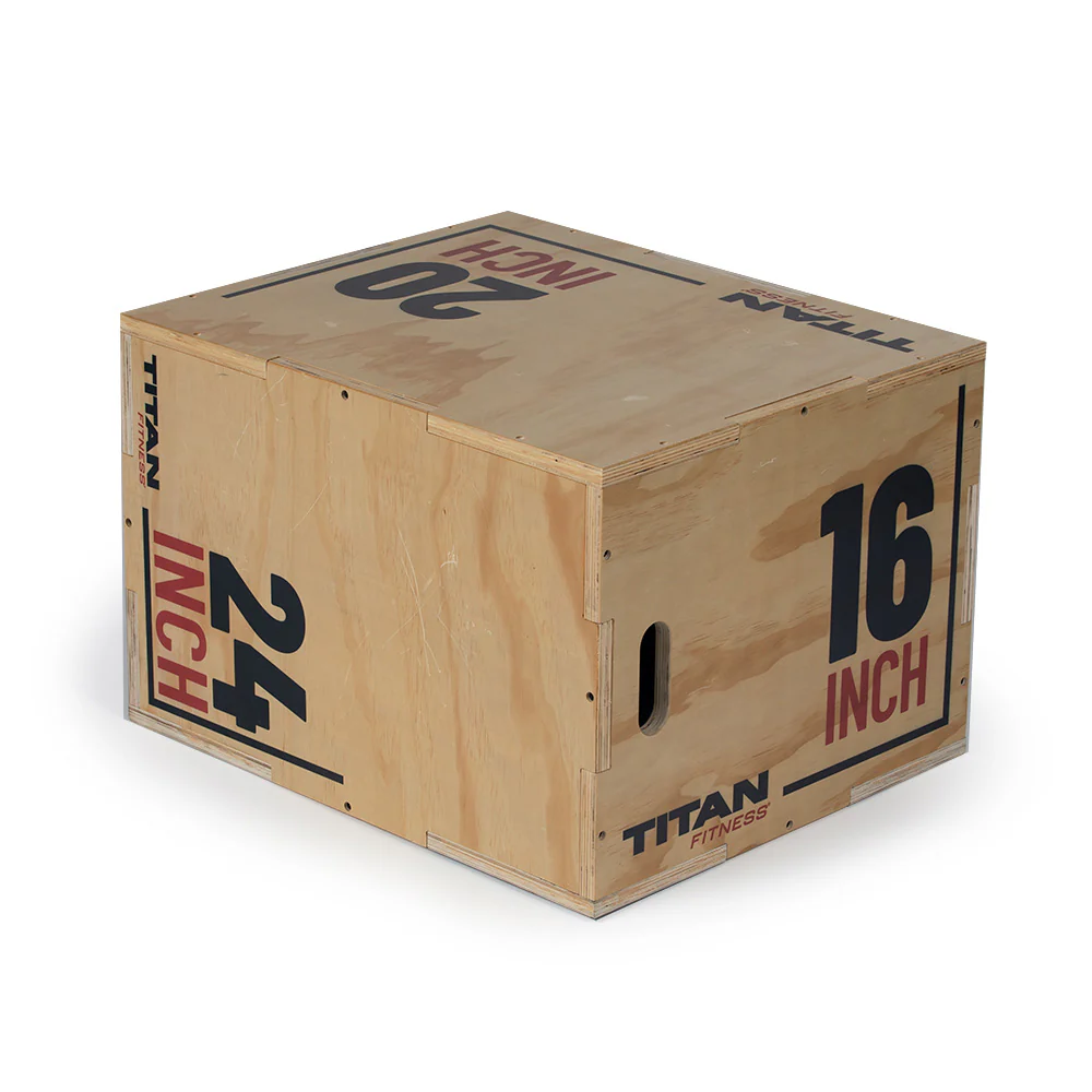 3-in-1 Wooden Plyo Box