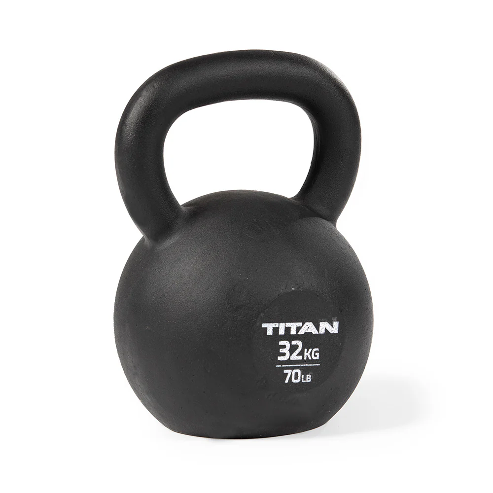 Scratch and Dent, 32 KG Cast Iron Kettlebell