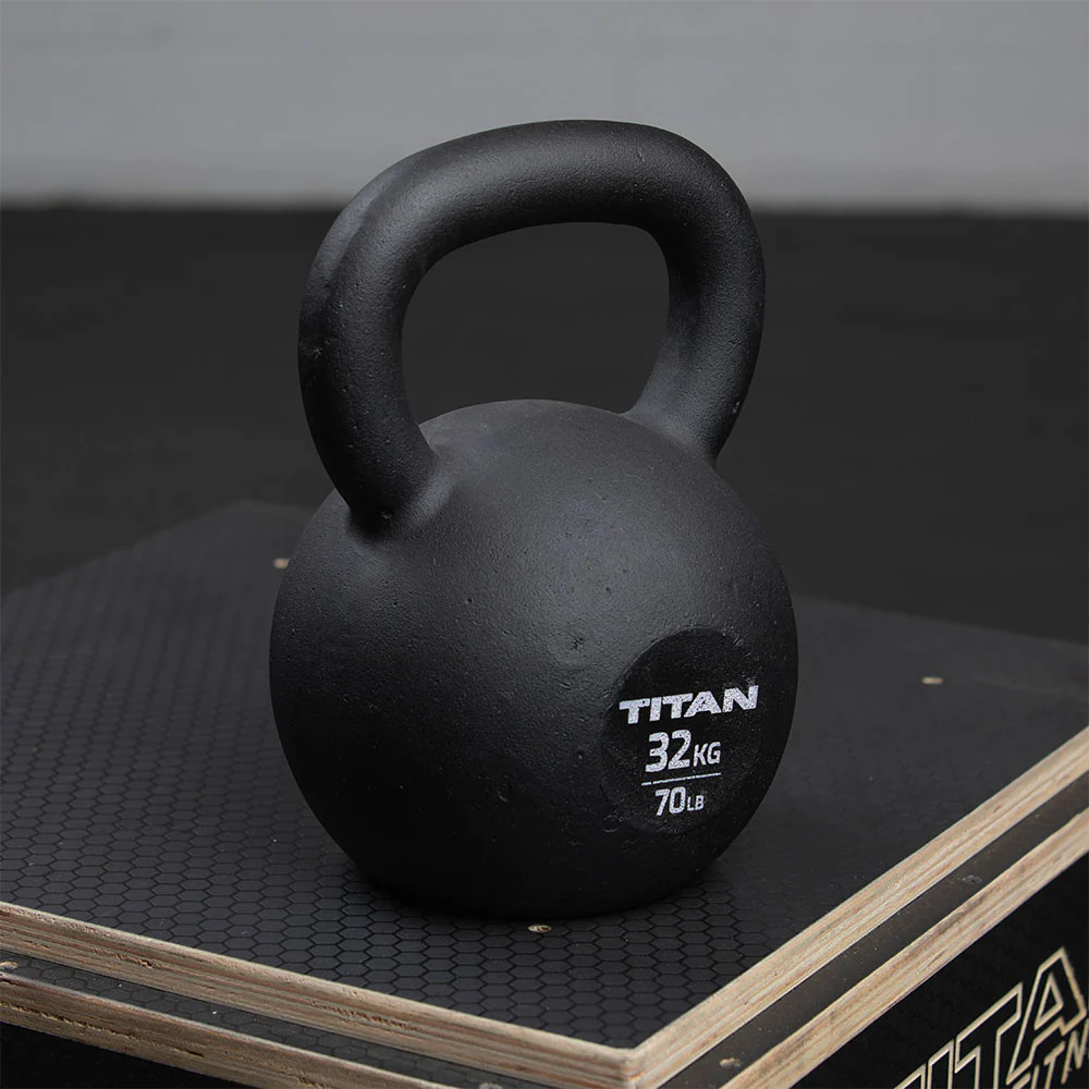 Scratch and Dent, 32 KG Cast Iron Kettlebell - Image 2