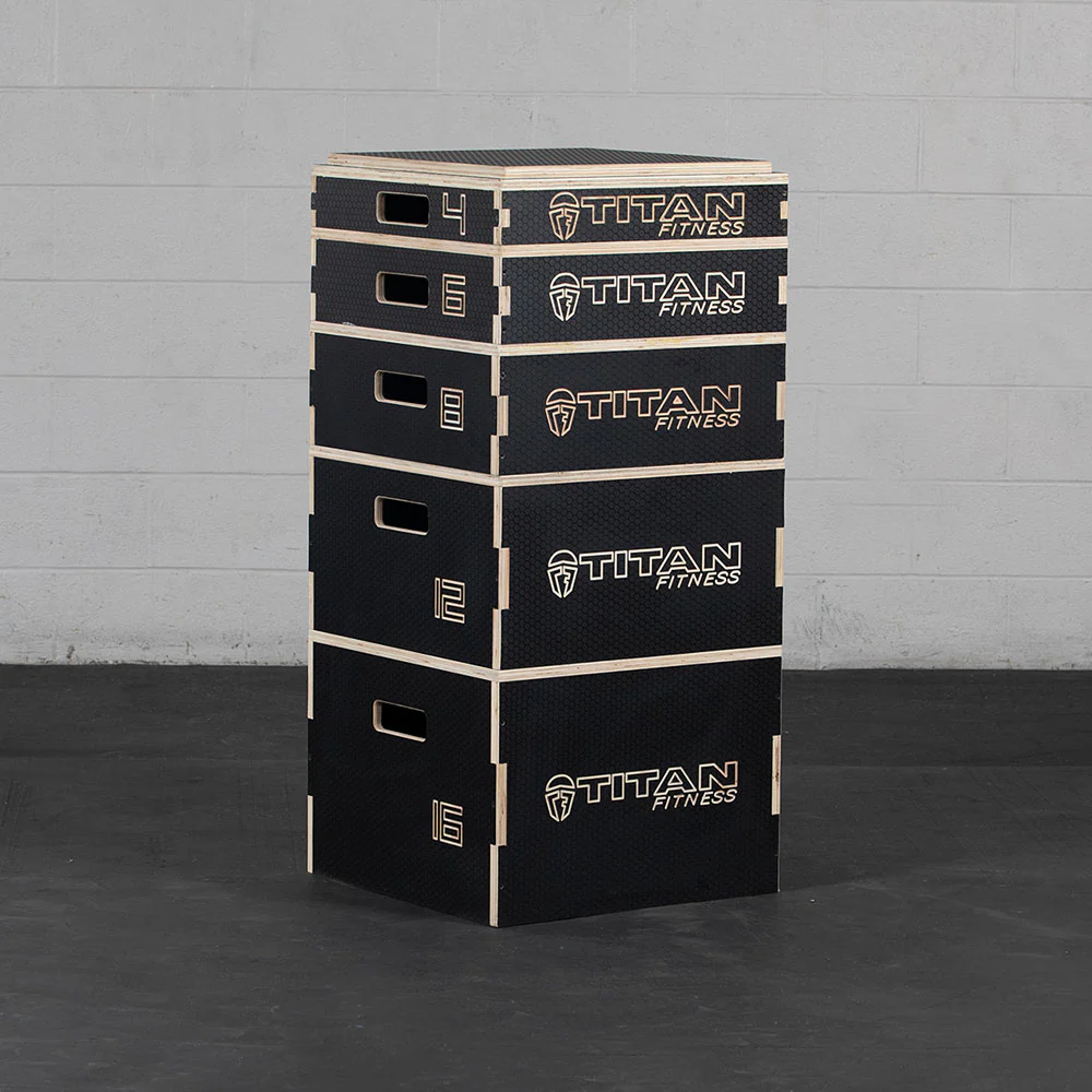4" Stackable Wooden Plyo Box - Image 7