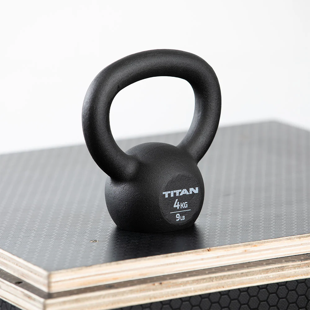 Scratch and Dent, 4 KG Cast Iron Kettlebell - Image 2