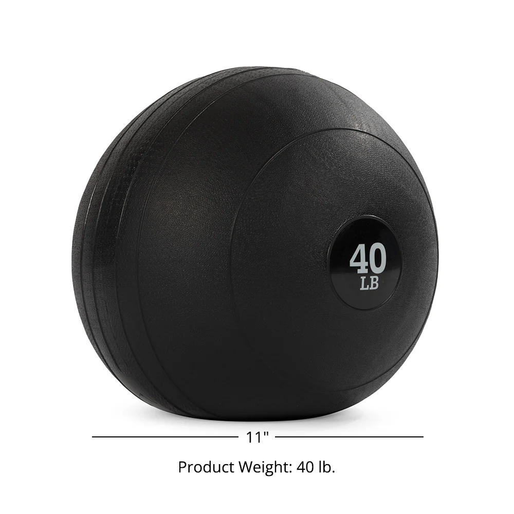 Scratch and Dent, 40 LB Rubber Slam Ball - Image 4