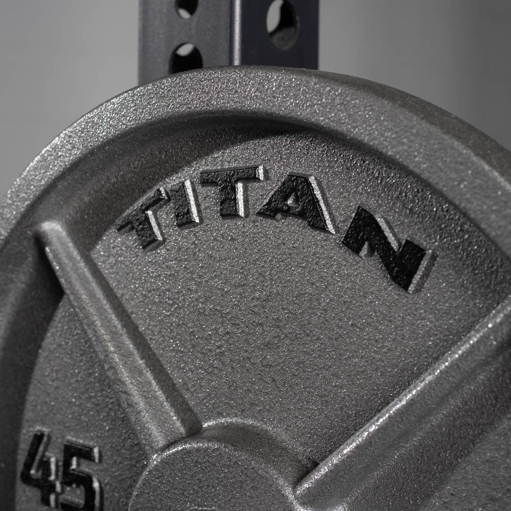 45 LB Single Cast Iron Olympic Plate - Image 4