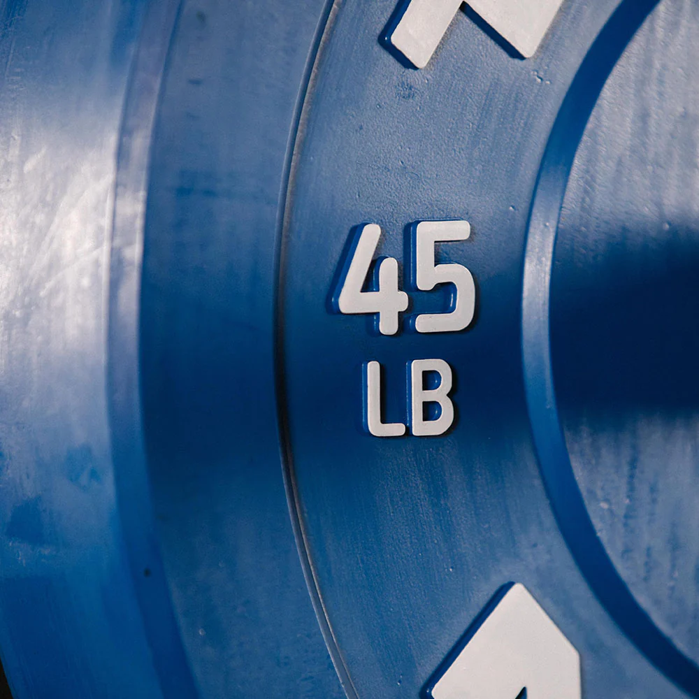 45 LB Single Economy Color Bumper Plate - Image 2