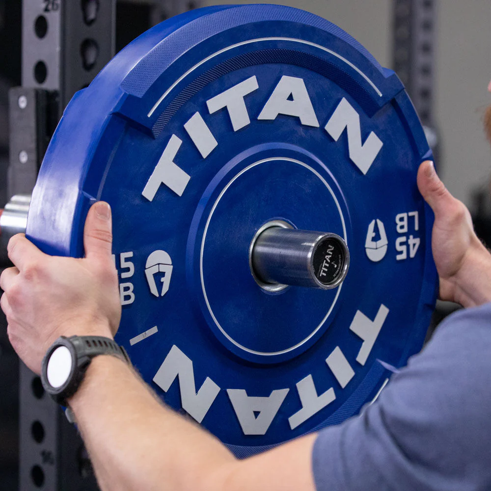 55 LB Single EZ-Grip Color Bumper Plate - Image 3