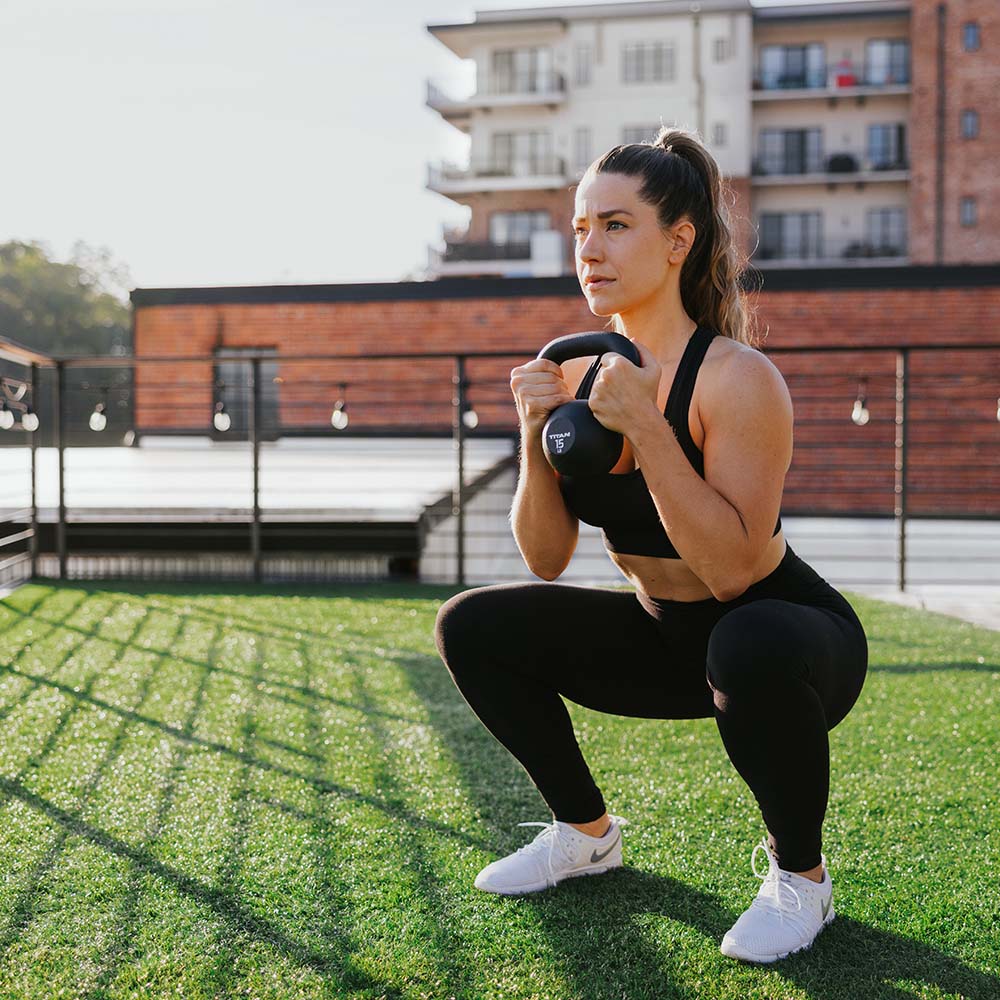 60 LB Cast Iron Kettlebell - Image 2