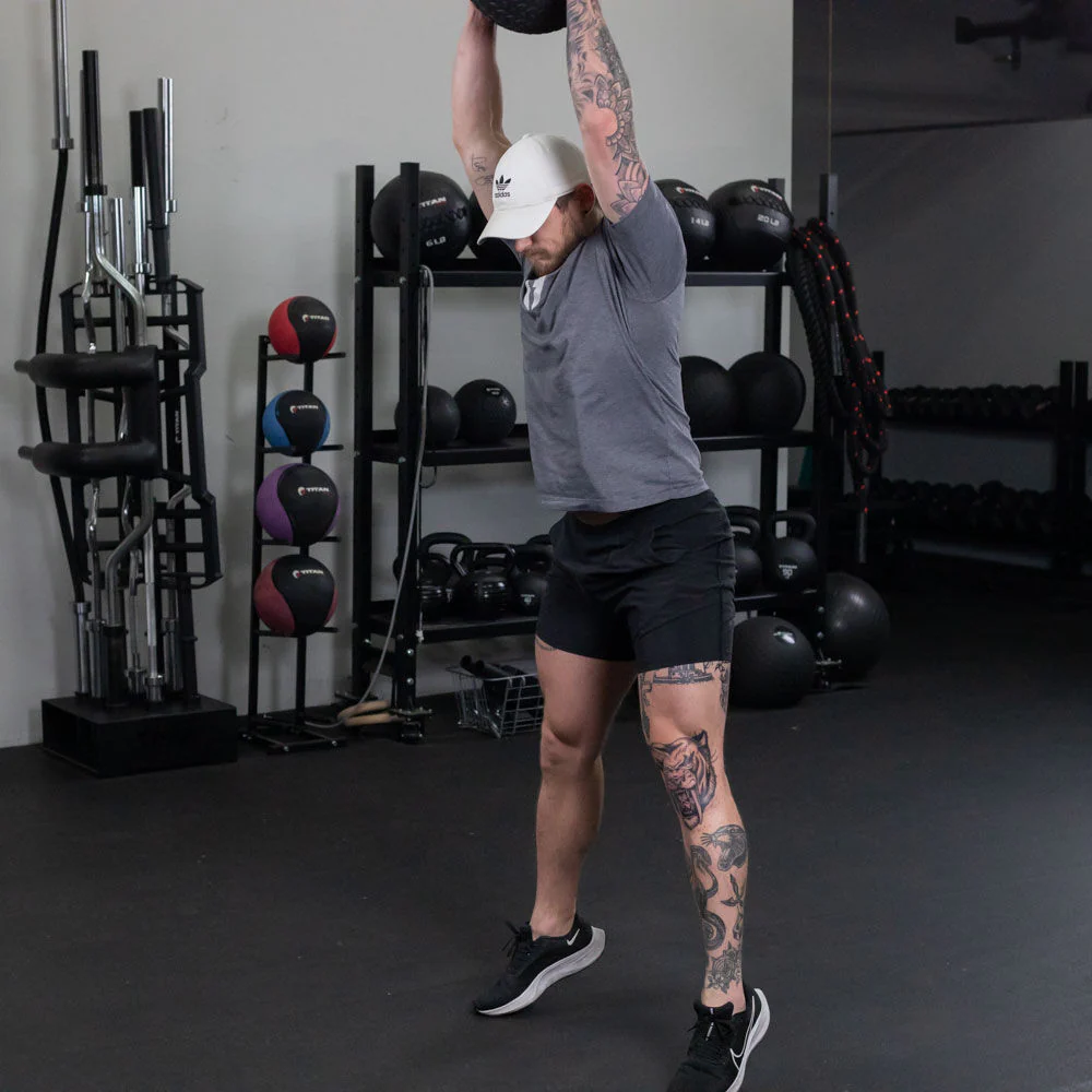 70 LB Rubber Tread Slam Ball - Image 5