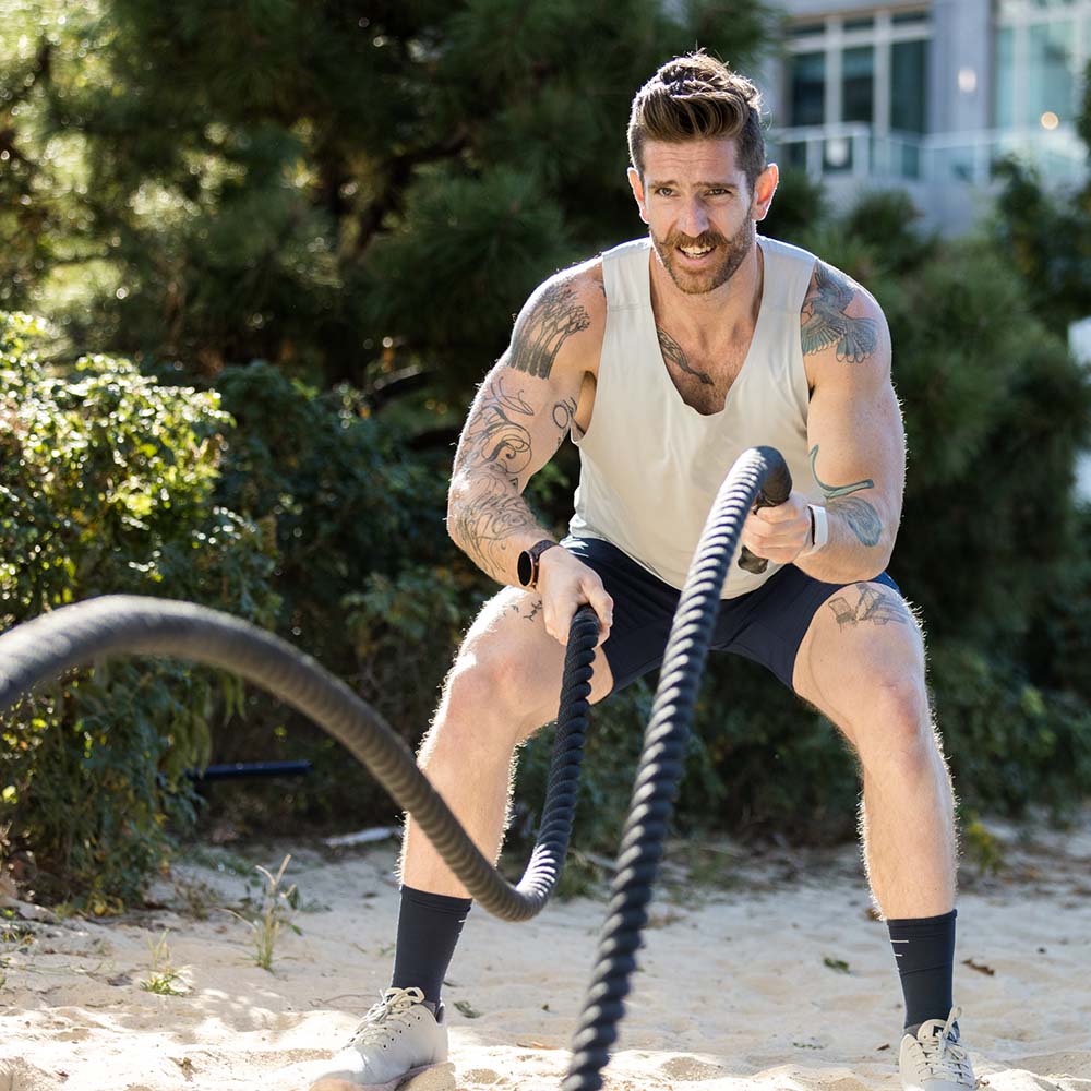 Black Poly Dacron Battle Ropes - Image 2