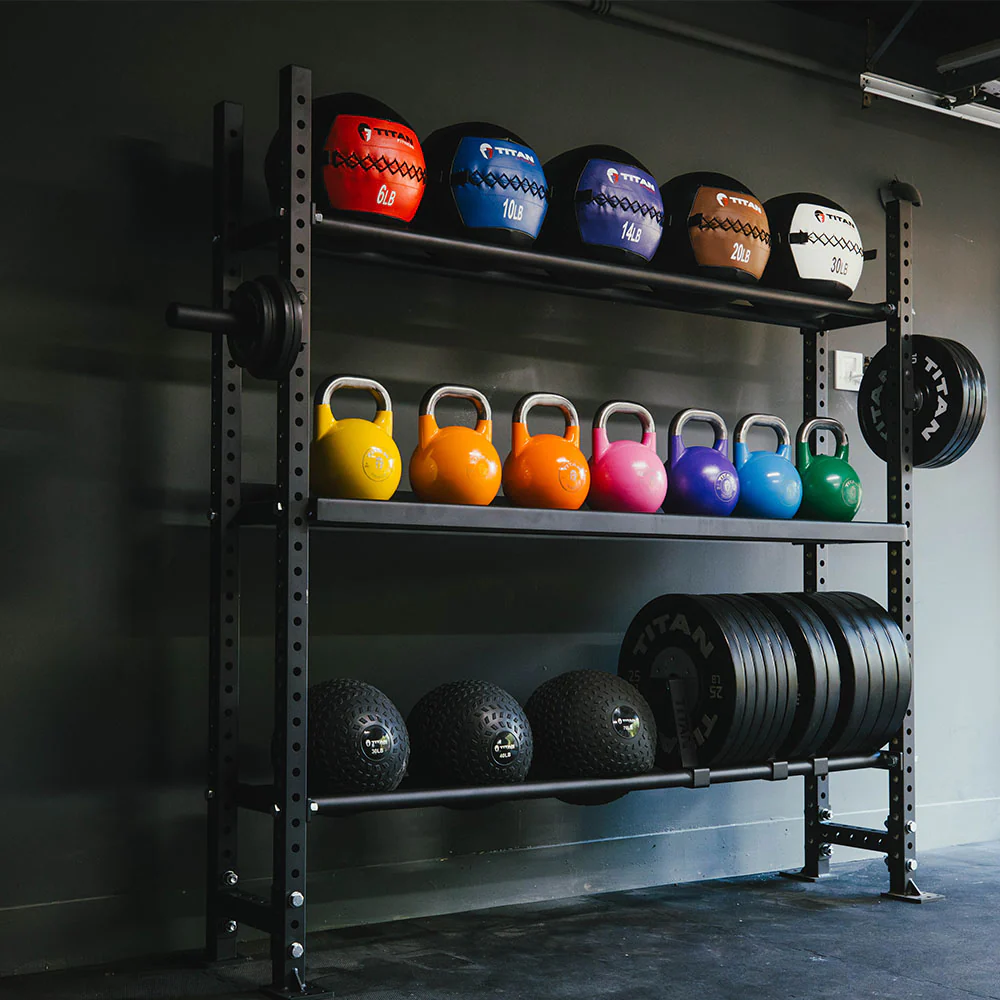 Elite Series Mass Storage System with Bumper Plate & Medicine Ball Shelves - Image 42