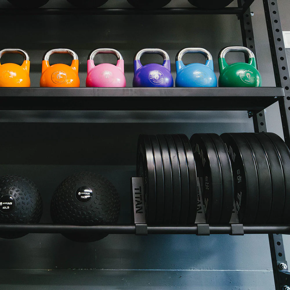 Elite Series Mass Storage System with Bumper Plate & Corner Shelves - Image 14