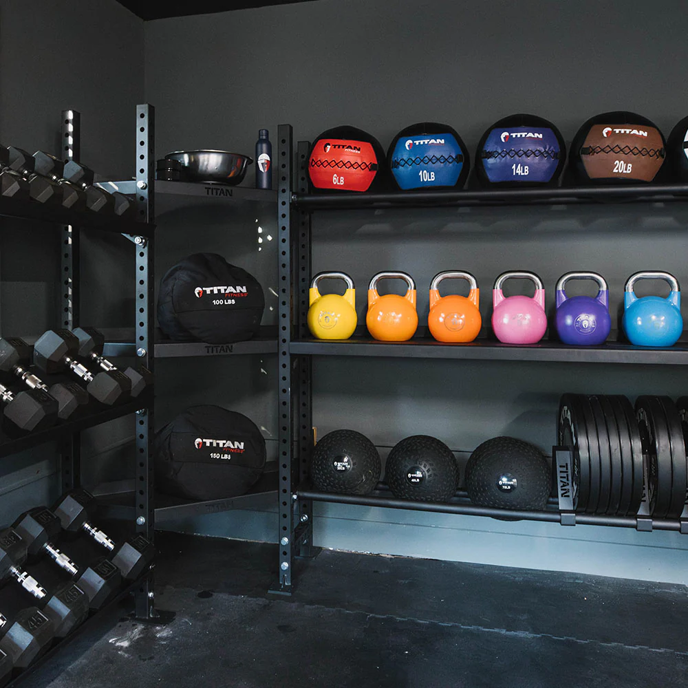 Elite Series Mass Storage System with Bumper Plate & Corner Shelves - Image 23
