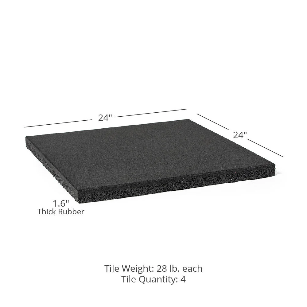 Scratch and Dent, Rubber Lifting Tiles - 4 Pack - Image 5