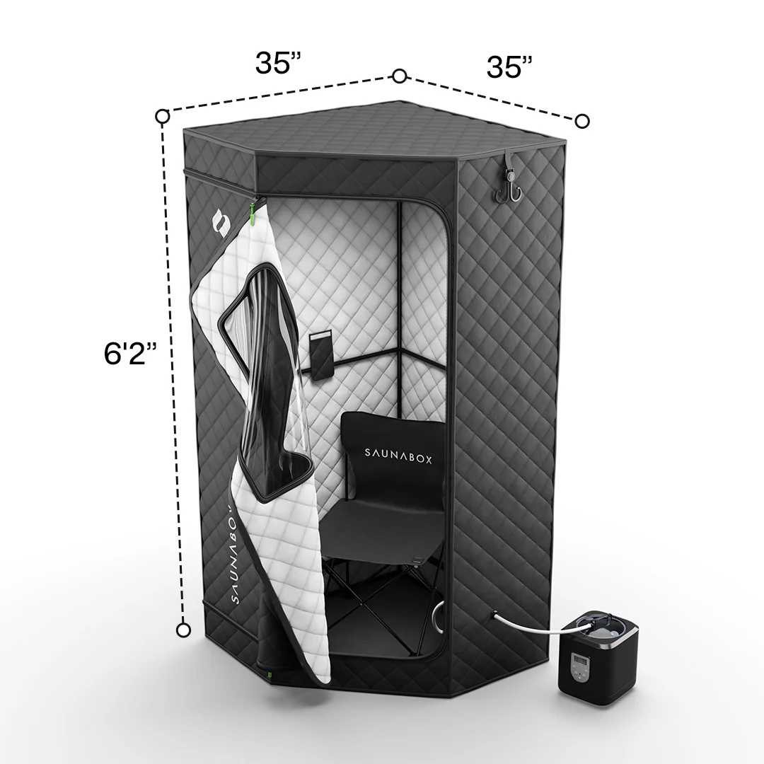 SaunaBox® SmartSteam Pro With Red-Light Therapy - Image 13