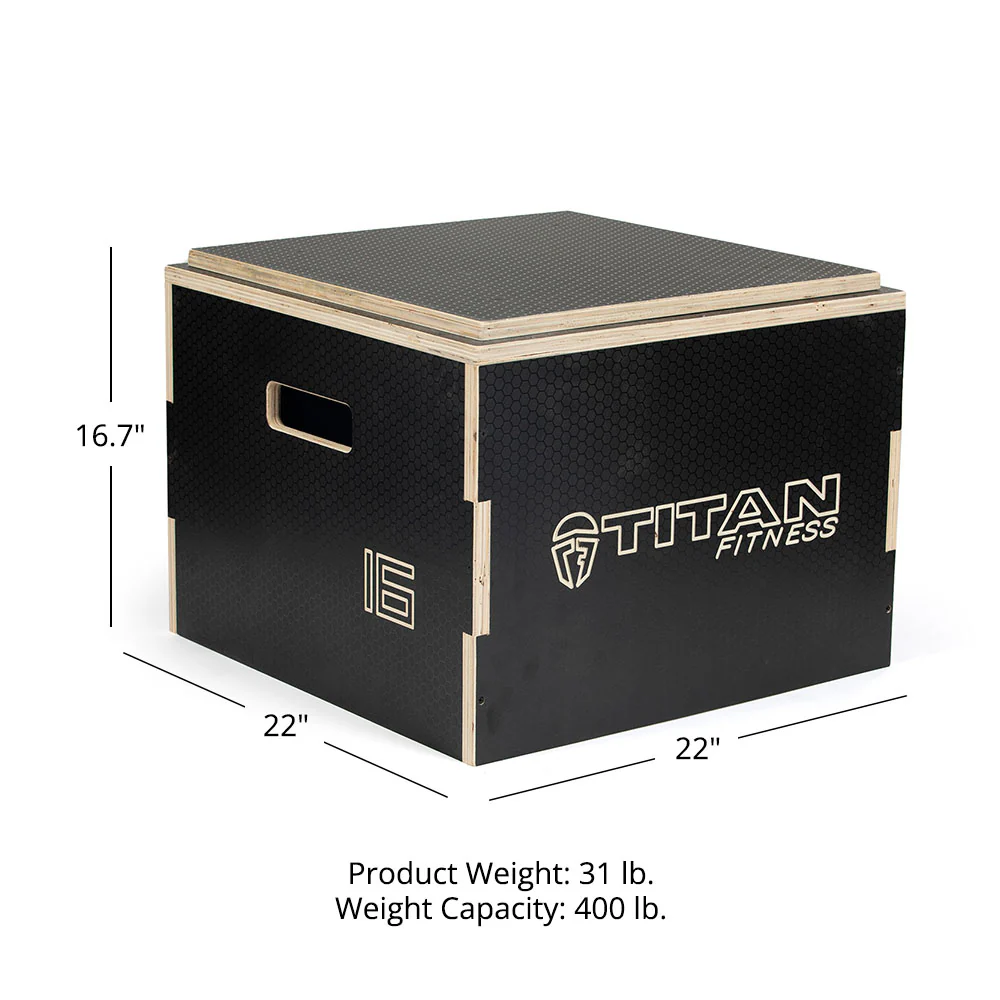 16" Stackable Wooden Plyo Box - Image 8