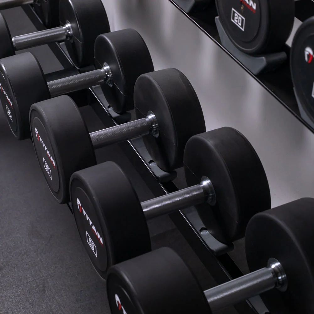 Scratch and Dent, 2 Tier Saddle Dumbbell Rack - Image 7