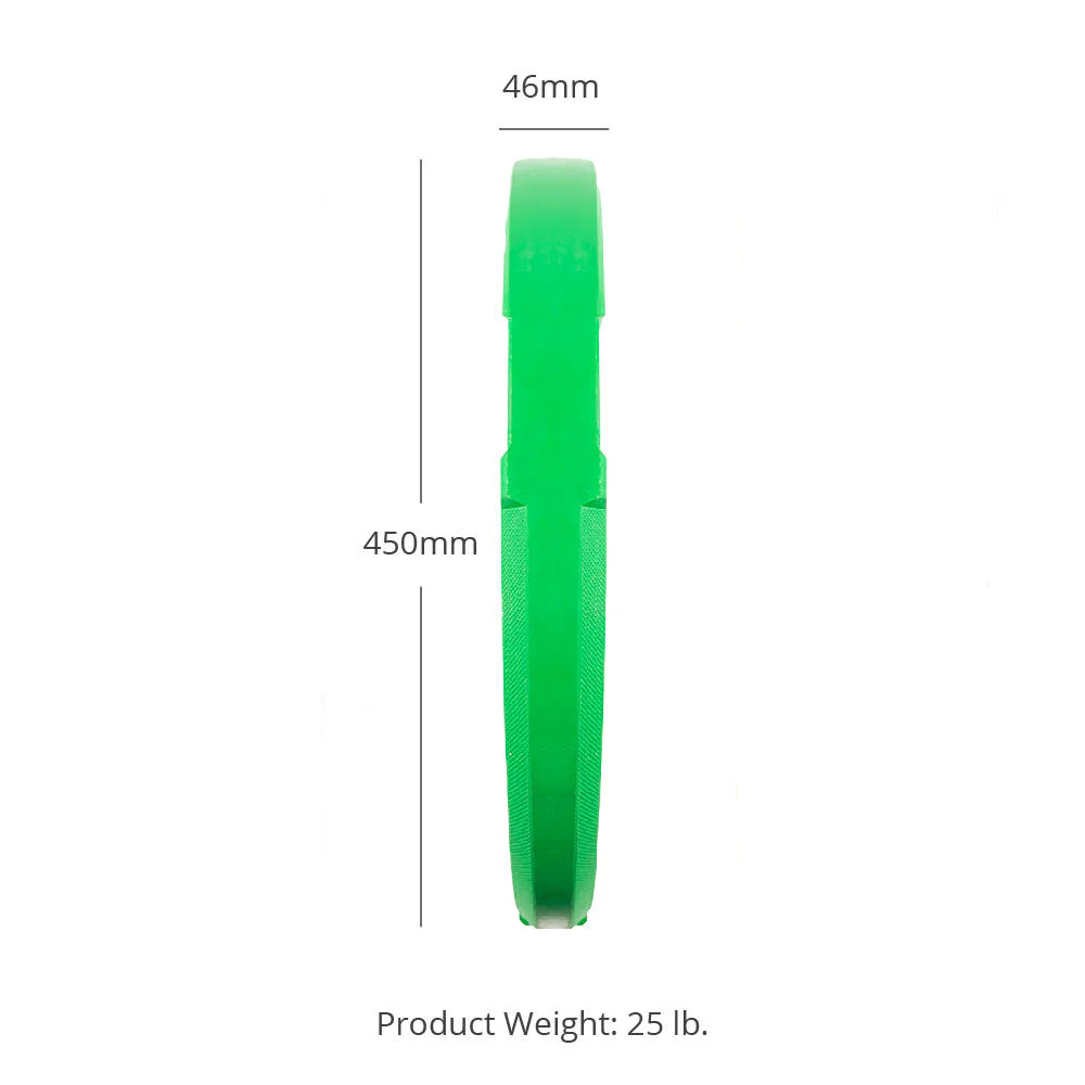 Scratch and Dent, 25 LB Pair EZ-Grip Color Bumper Plates - Image 7