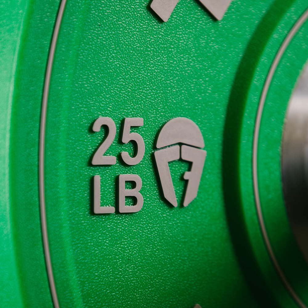 25 LB Pair EZ-Grip Elite Urethane Color Plates - Image 6