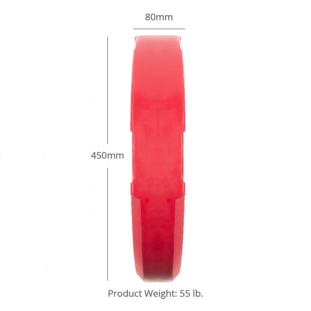 Scratch and Dent, 55 LB Single EZ-Grip Color Bumper Plate - Image 6