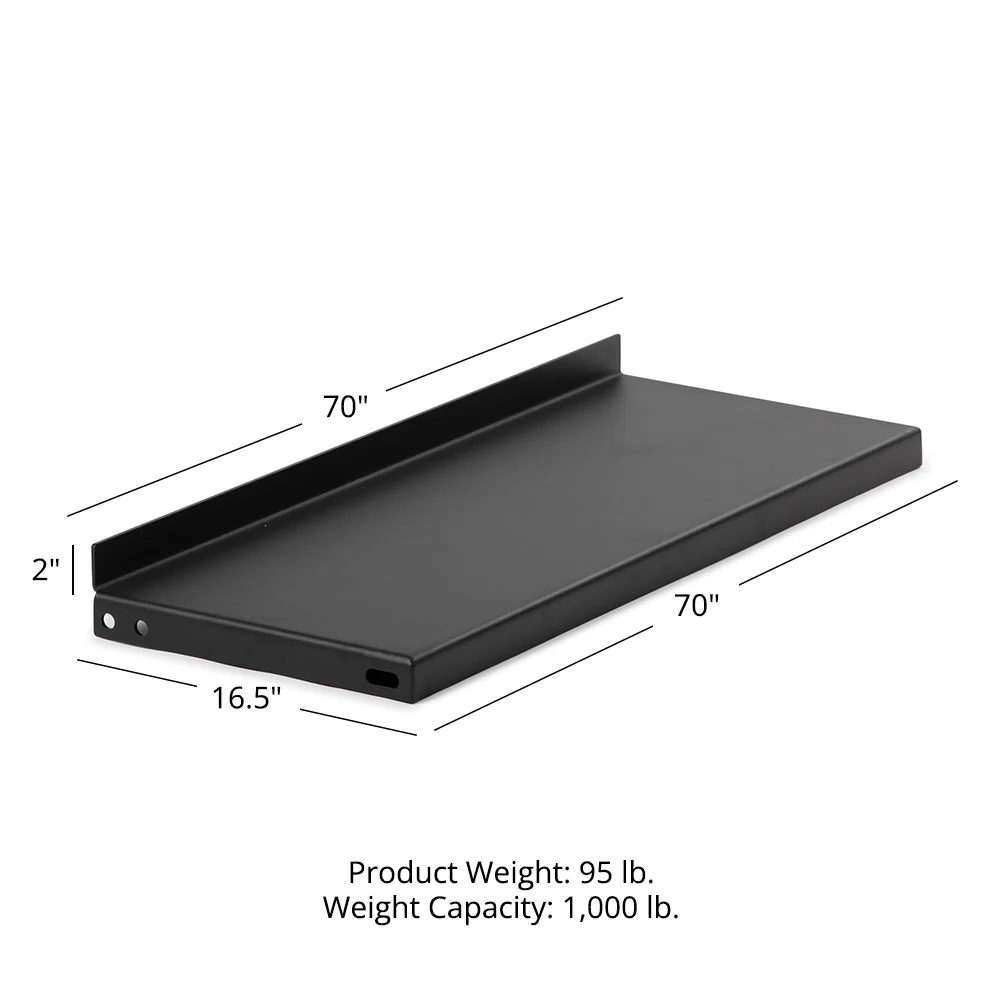Scratch and Dent, 70" Adjustable Shelf for Elite Series Mass Storage System - Image 8