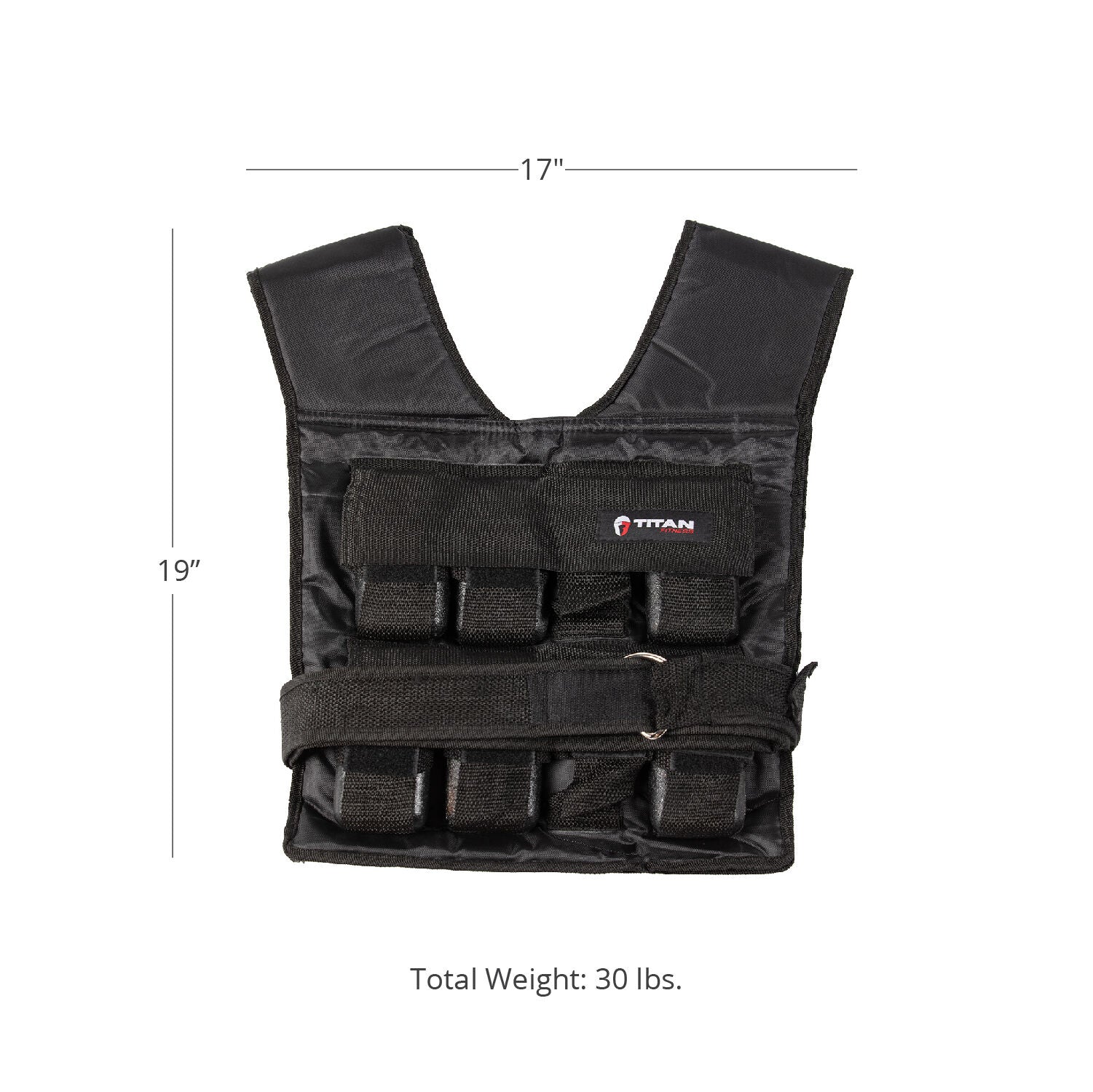 Scratch and Dent - Adjustable Weighted Vest 30 LB - FINAL SALE - Image 10