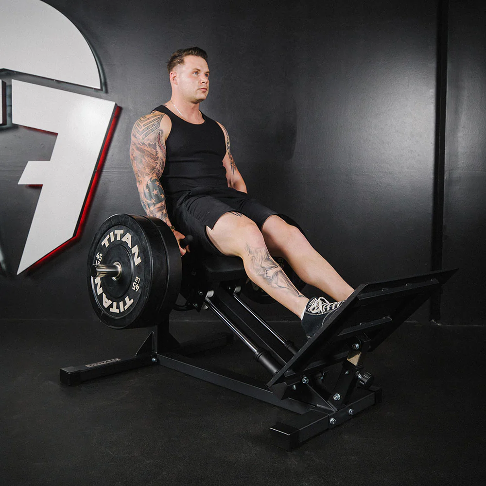 Scratch and Dent, Plate-Loaded Linear Hack Squat Machine - Image 2
