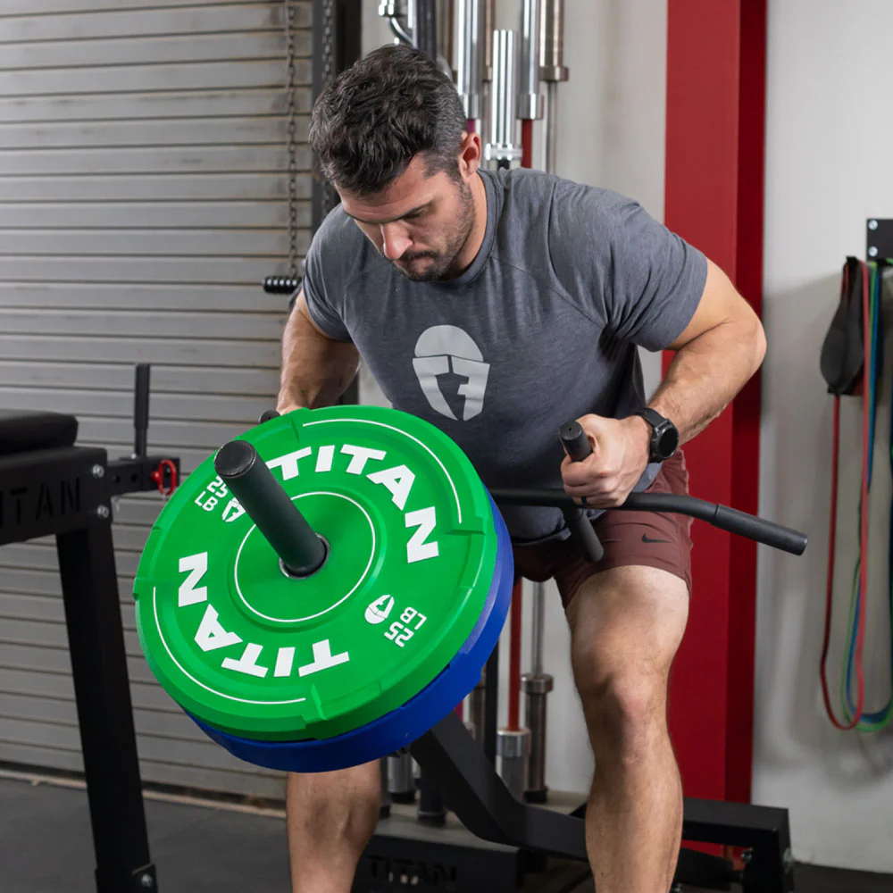 Scratch and Dent, Plate-Loaded Standing T-Bar Row Machine - Image 4
