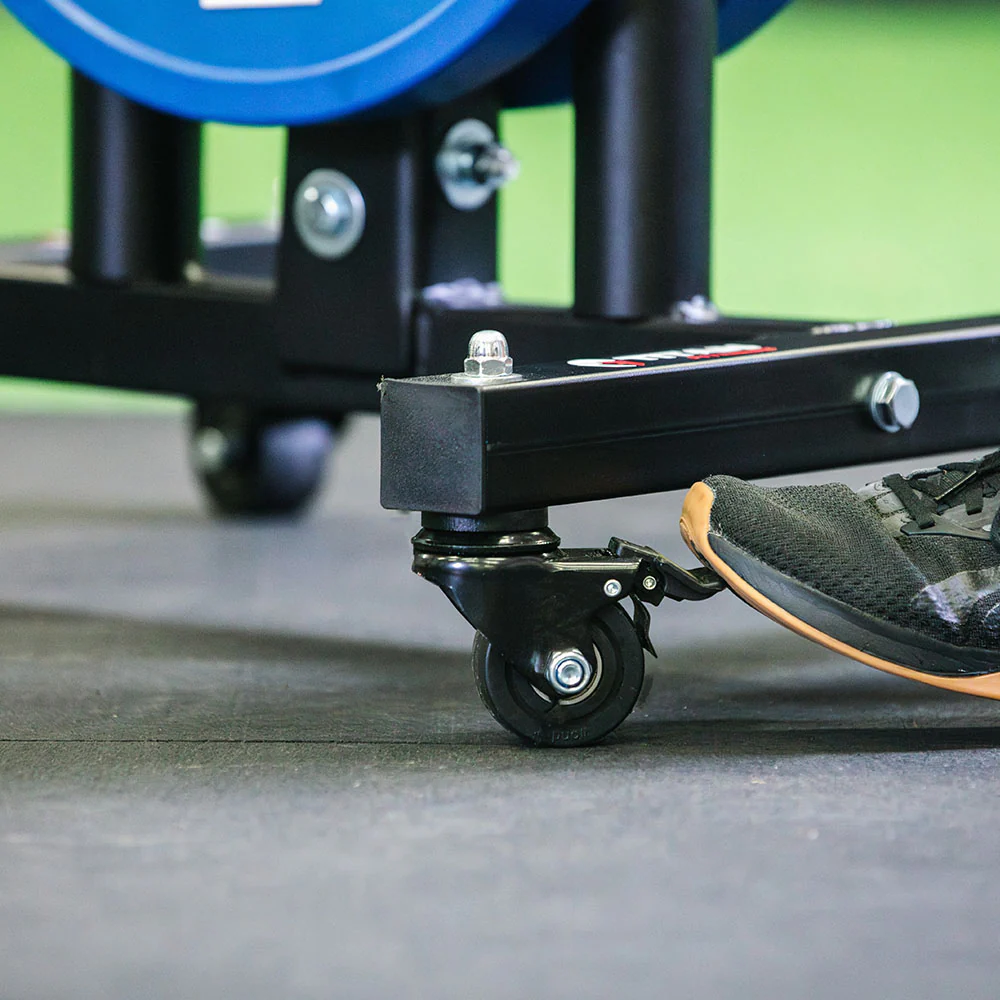 Scratch and Dent, Portable Weight Plate and Barbell Storage Tree - Image 7