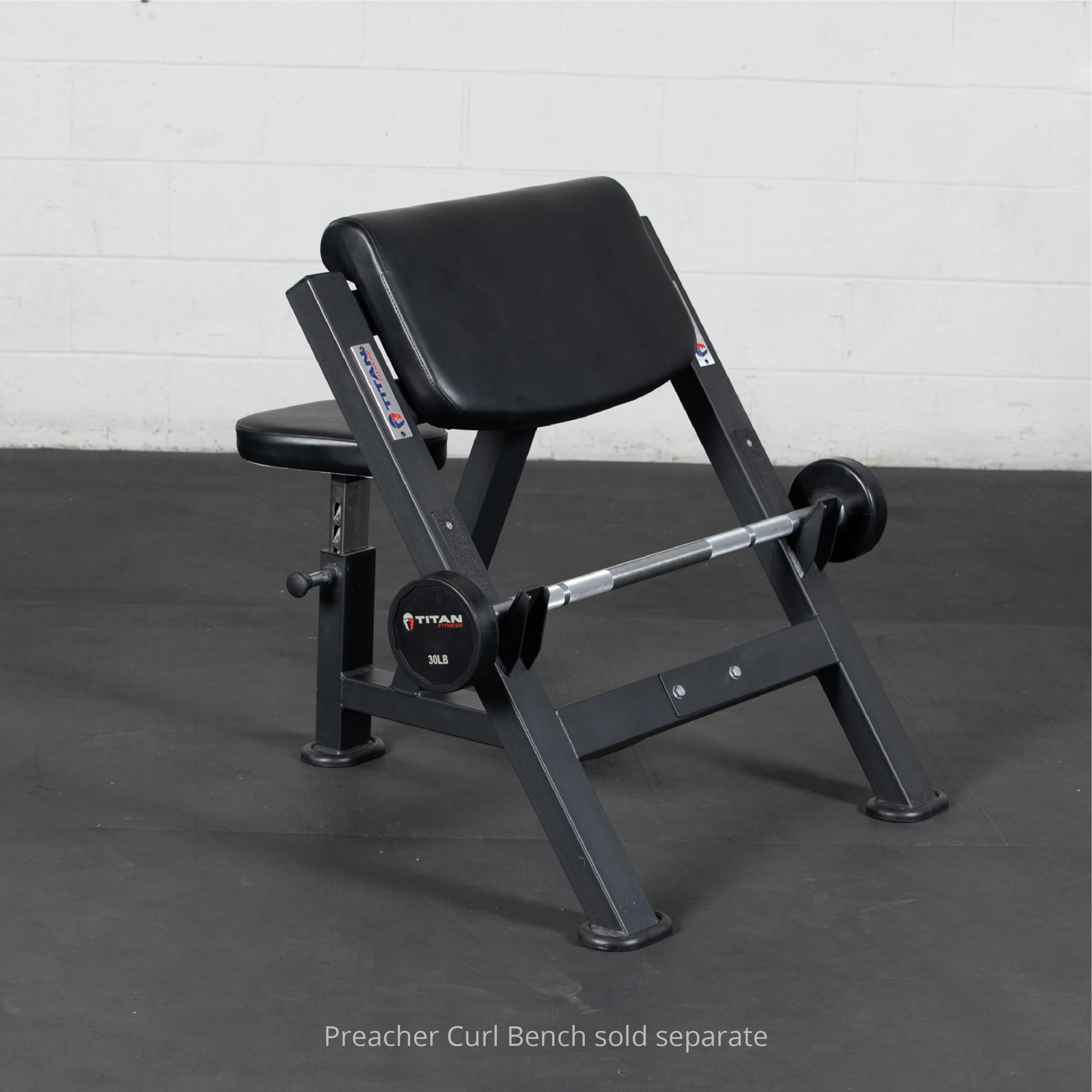 Scratch and Dent - Rubber Fixed Barbell | Straight | 30 LB - FINAL SALE - Image 2