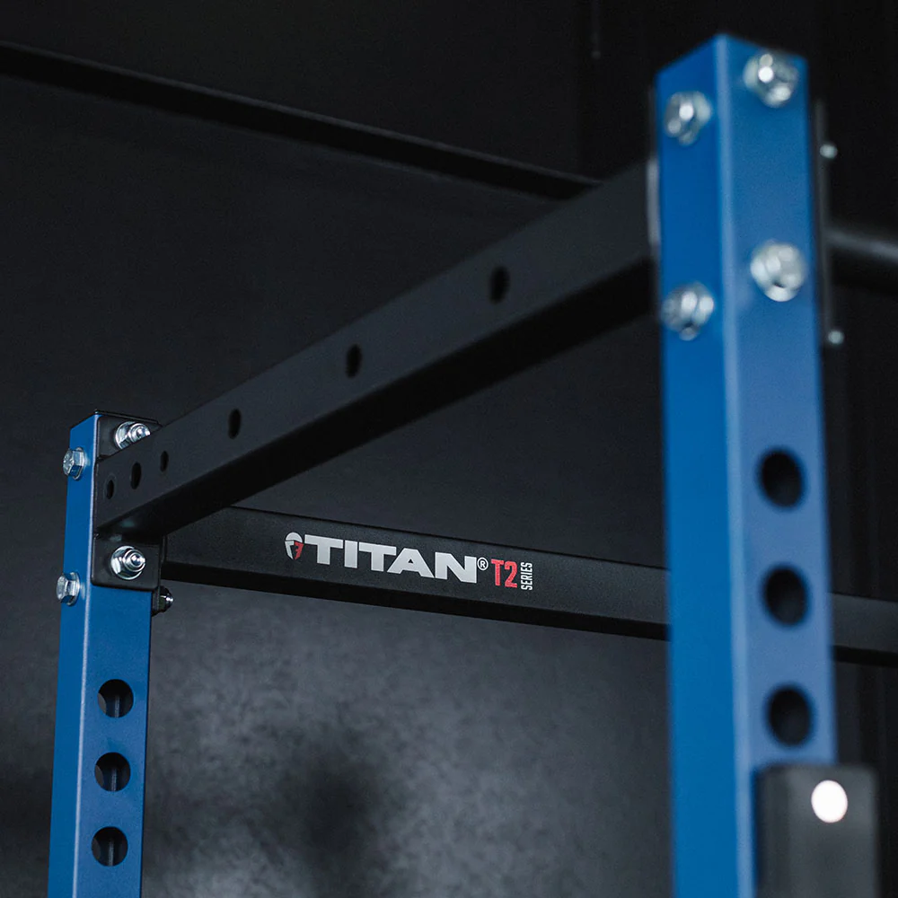 Scratch and Dent, T-2 Series Power Rack | 71" Navy - Image 8