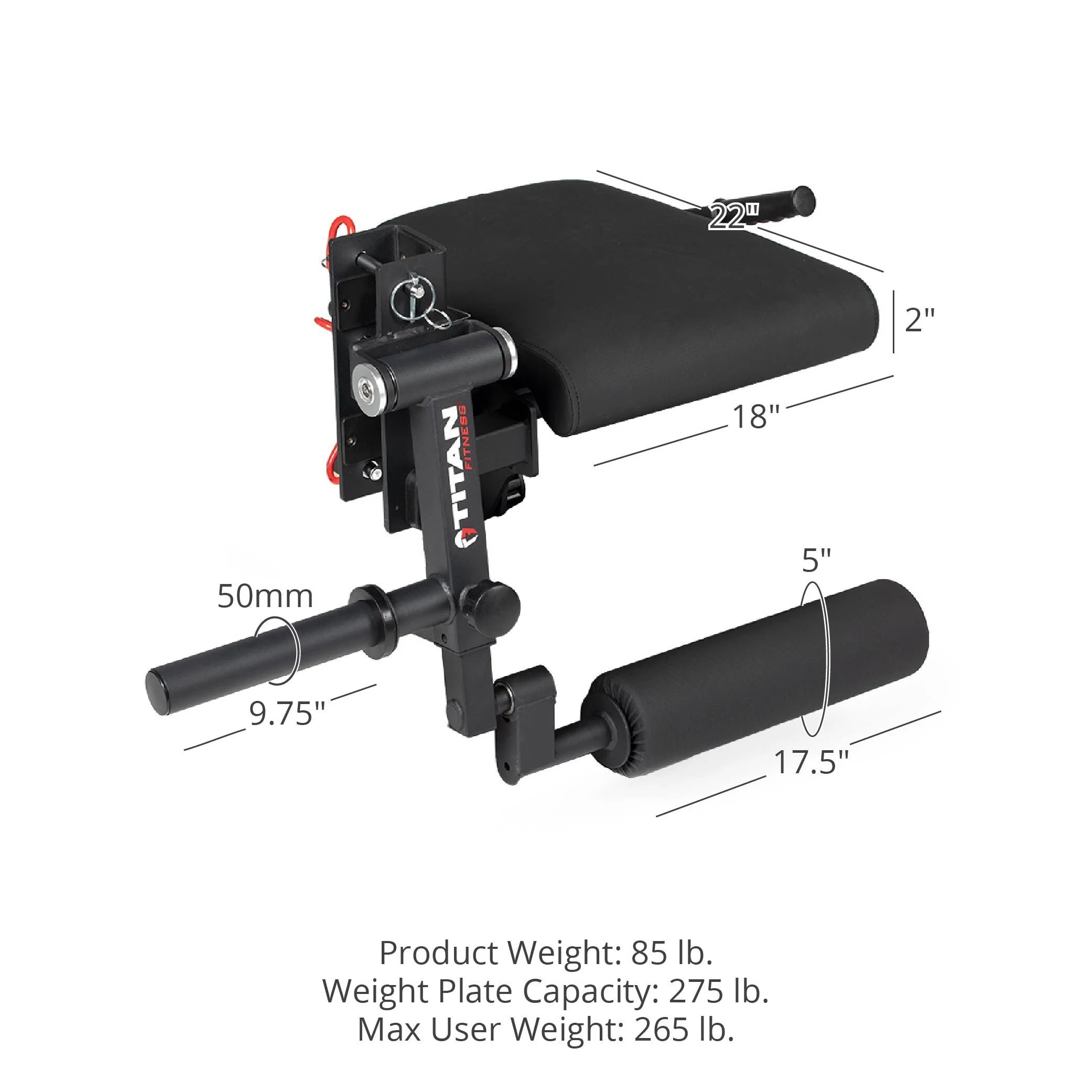 Scratch and Dent, T-3 or X-3 Series Rack Mounted Leg Curl and Extension - Image 10