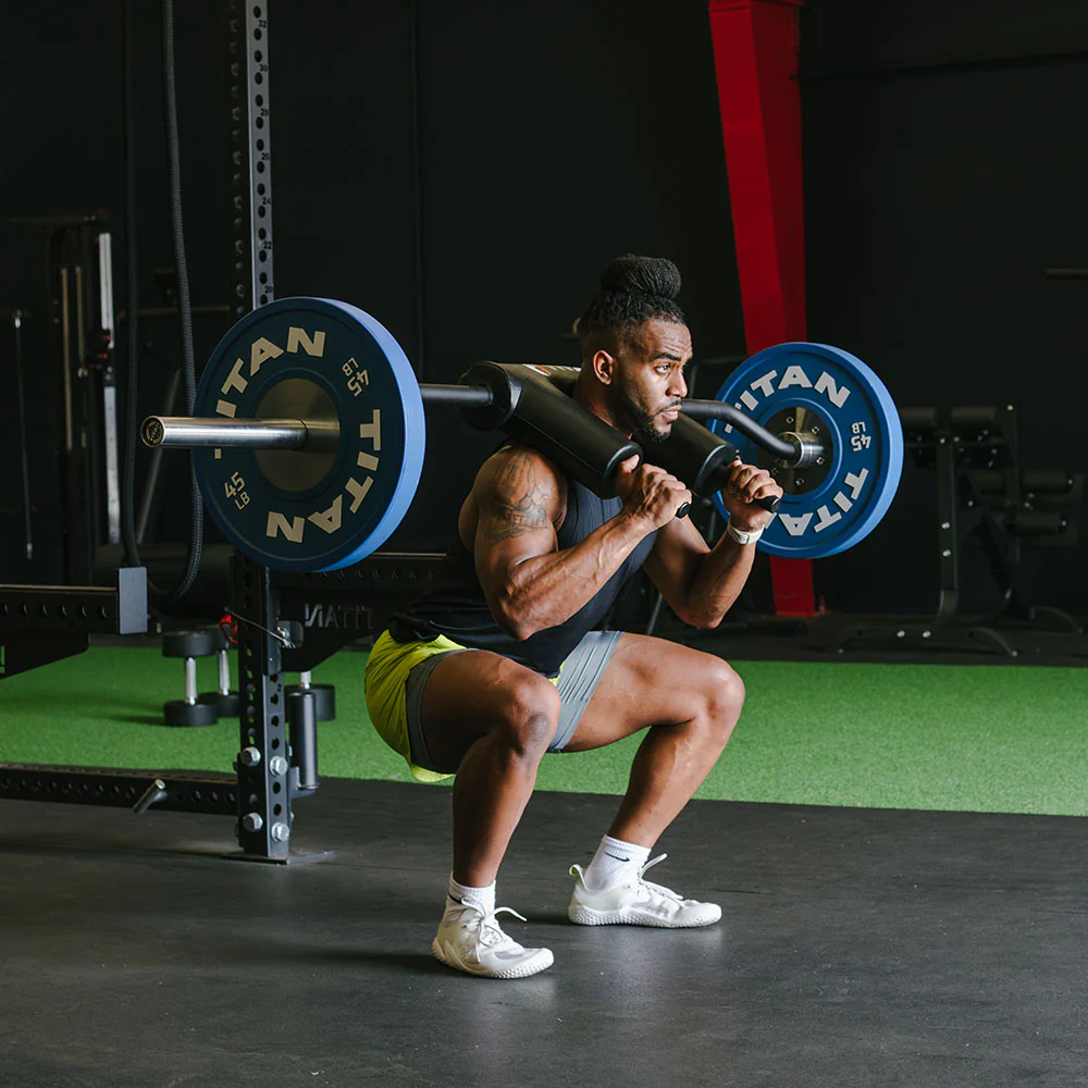 Scratch and Dent, USA Made TITAN Series Safety Squat Bar - Image 2