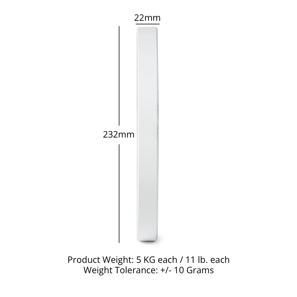 Scratch and Dent, 5 KG Single Calibrated Steel Plate - Image 6