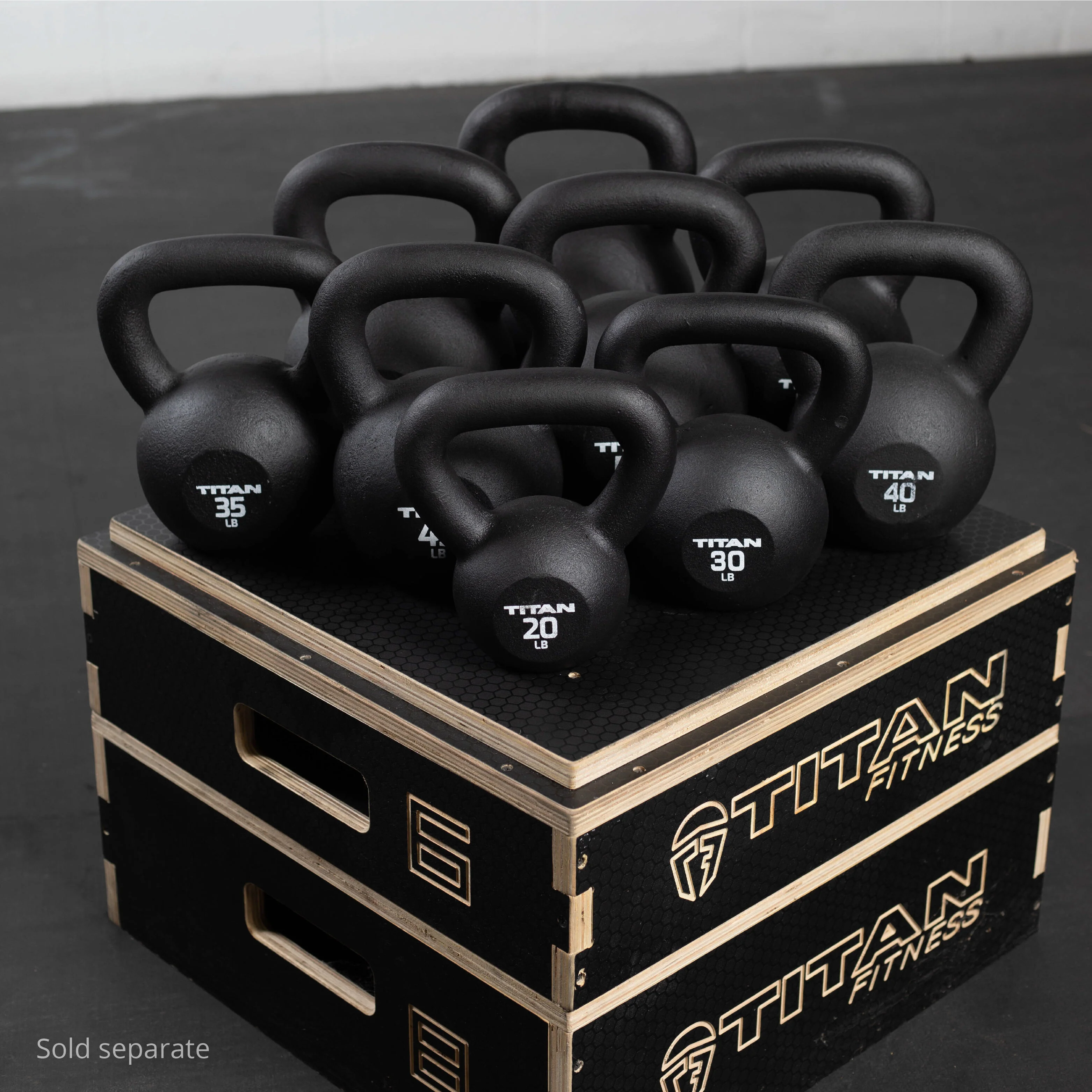 Scratch and Dent - 70 LB Cast Iron Kettlebell - FINAL SALE - Image 6