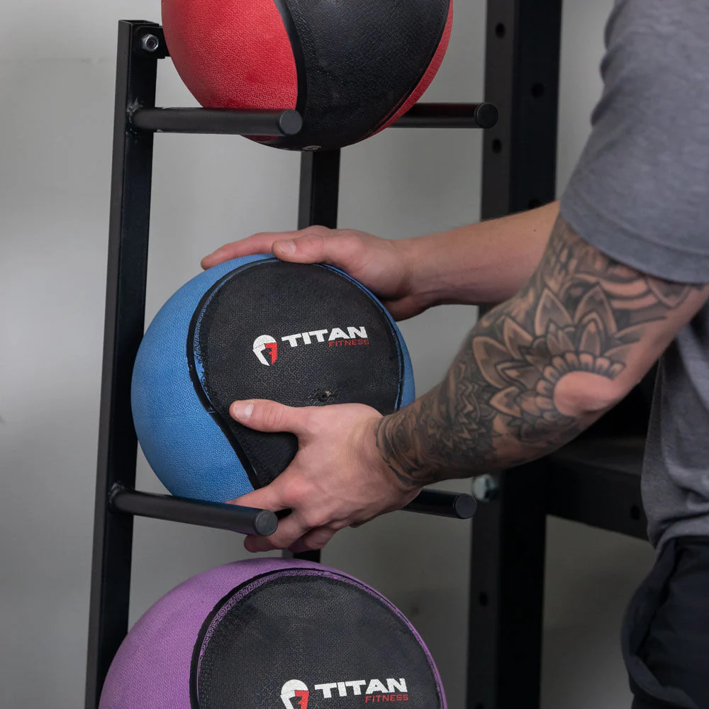 Scratch and Dent - 8lb Rubber Medicine Ball - FINAL SALE - Image 6