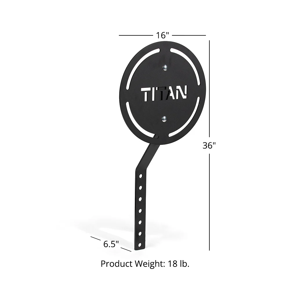 Scratch and Dent, Mounted Wall Ball Target for T-3 or X-3 Series Racks - Image 7