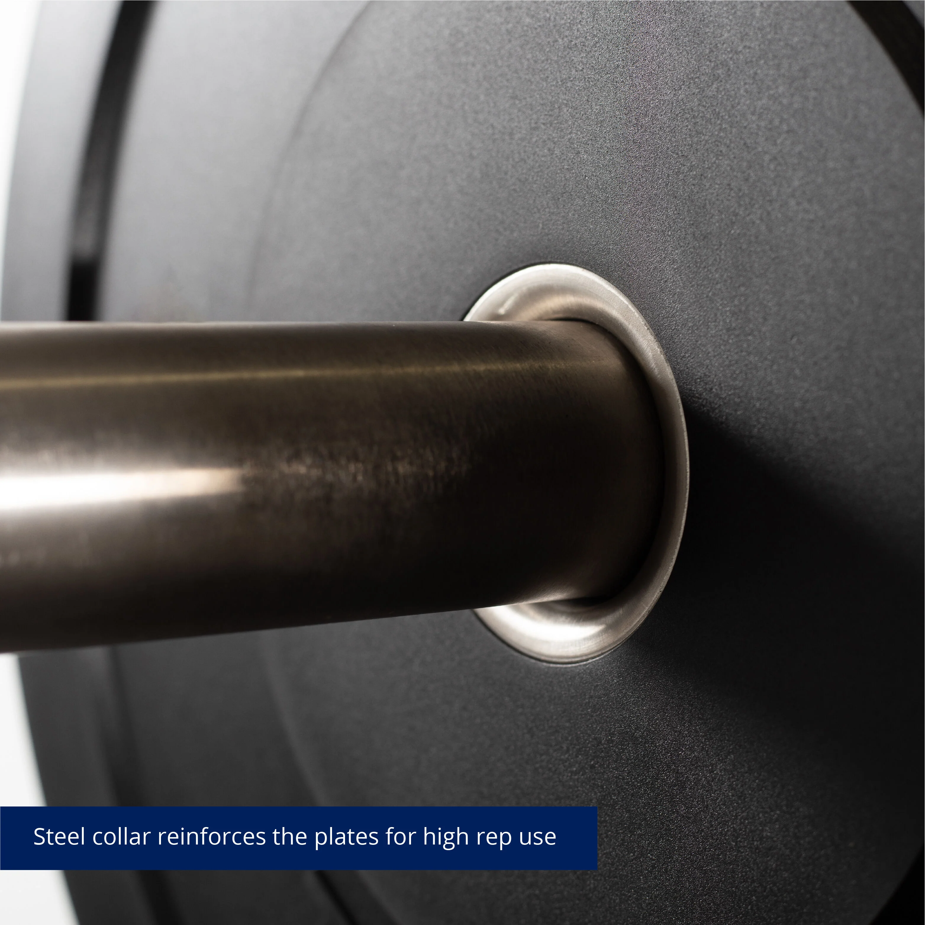 Scratch and Dent - Olympic Rubber Bumper Plates | Black | 25 LB Pair - FINAL SALE - Image 10