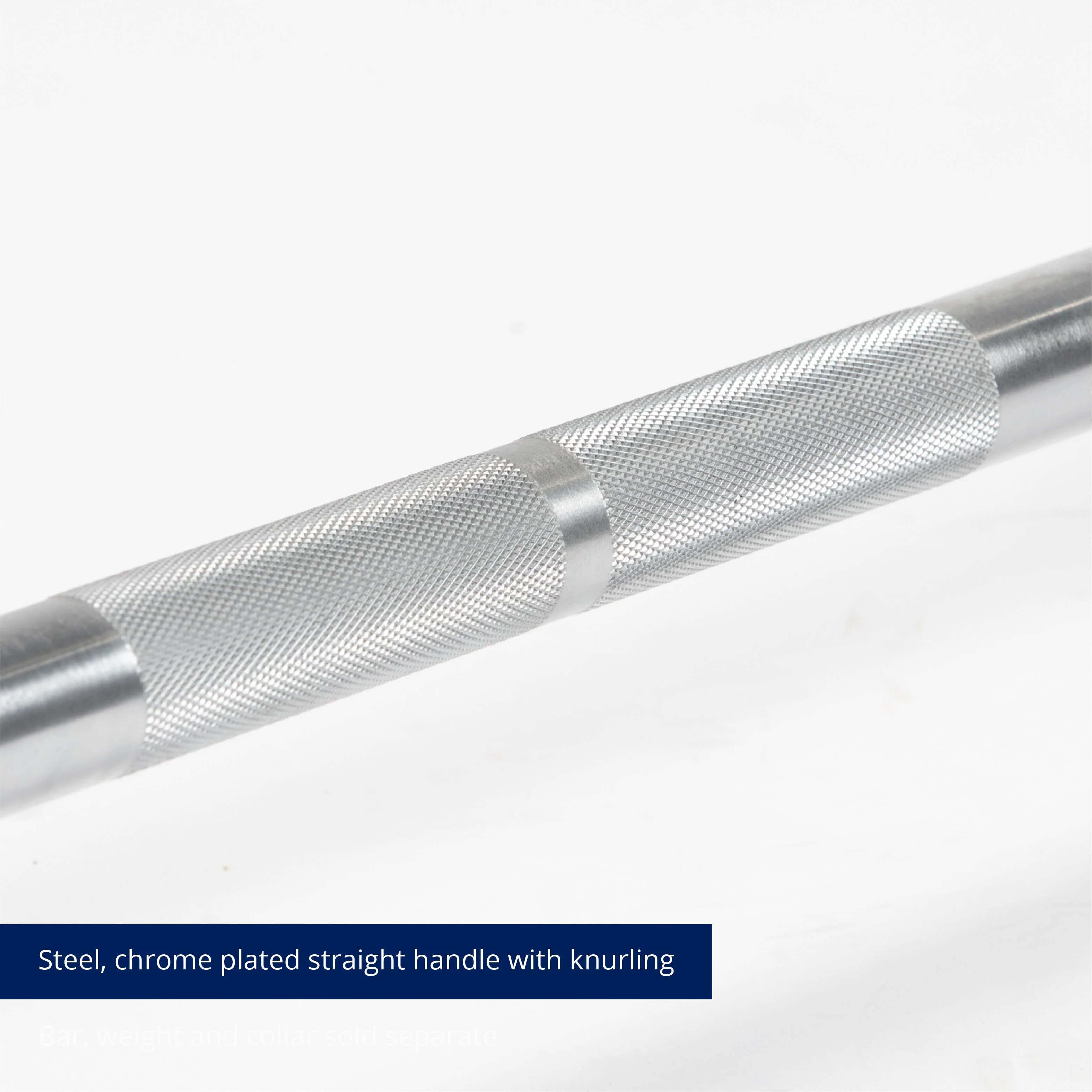 Scratch and Dent - Rubber Fixed Barbell | Straight | 110 LB - FINAL SALE - Image 4