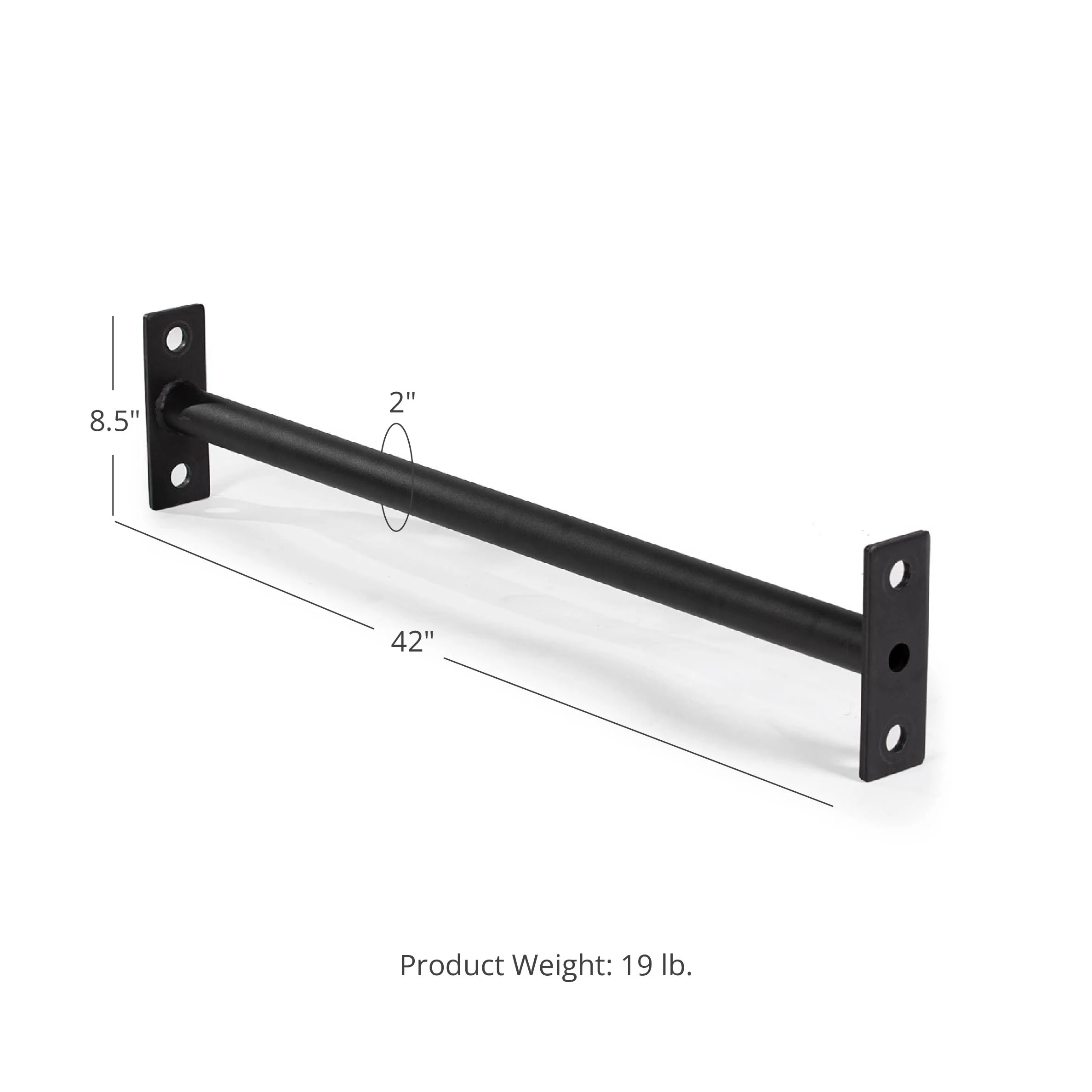 TITAN Series 2" Single Fat Pull-Up Bar - Image 6