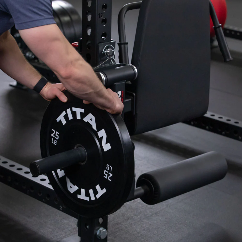 TITAN Series Rack Mounted Leg Curl and Extension - Image 2