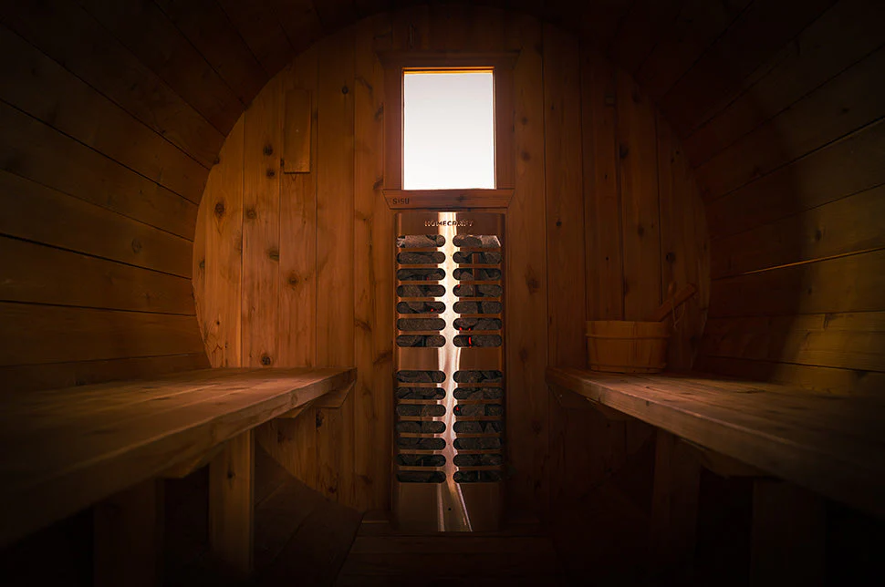SISU The Eddy Barrel Sauna - Image 5