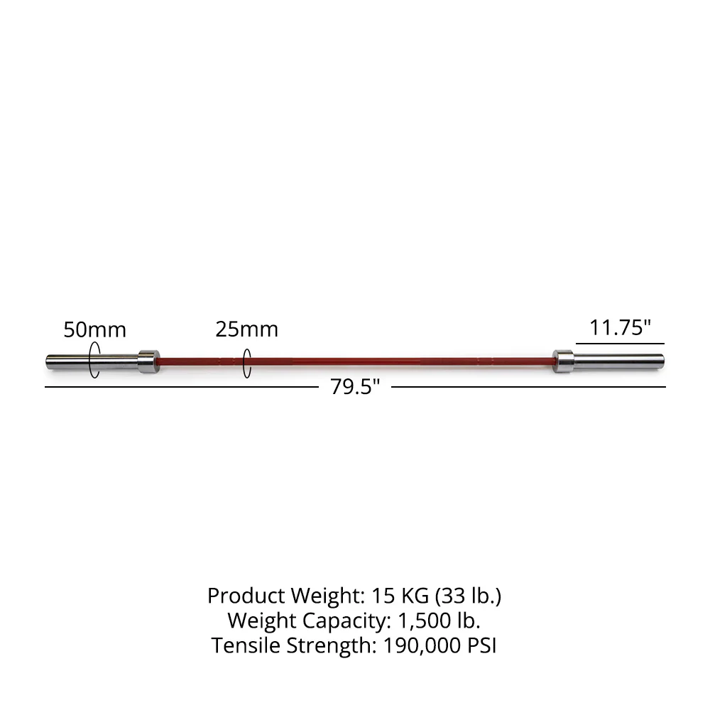 TITAN Series Women's Olympic Barbell - Image 30